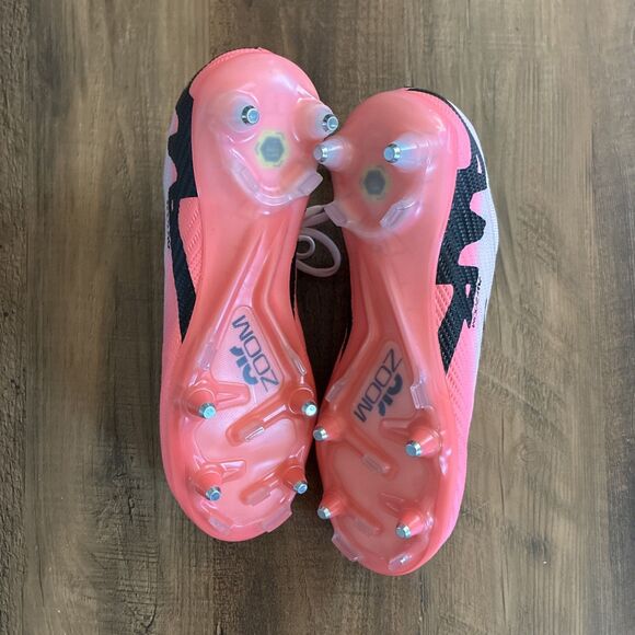 Nike Zoom Mercurial Vapor 15 Elite SG Men Size 7.5 Pink Anti Clog Soccer Cleats main image 3